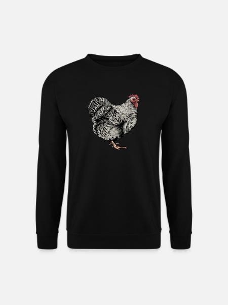 Brahma Chicken I Chicken Poultry Motif pour - Sweat-shirt Unisexe - noir