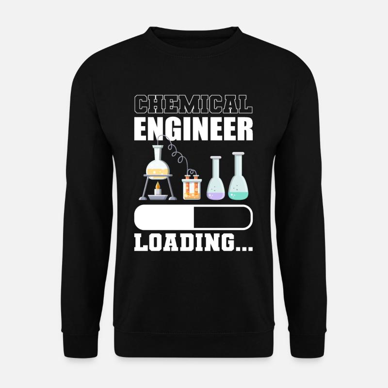 Future Chemical Engineer Loading Chemist - Unisex Sweatshirt - black