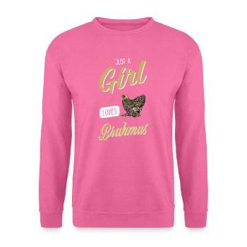 Brahma Chicken I Chicken Poultry Motif pour - Sweat-shirt Unisexe - rose - Devant