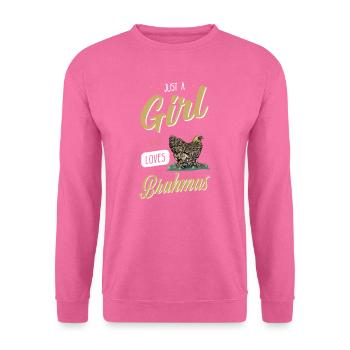 Brahma Chicken I Chicken Poultry Motif pour - Sweat-shirt Unisexe - rose - Devant