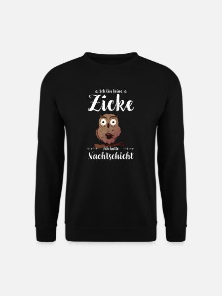Krankenschwester I Nachteule im Nachtdienst für - Unisex Pullover - Schwarz