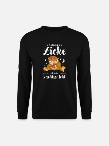 Krankenschwester I Nachteule im Nachtdienst für - Unisex Pullover - Schwarz
