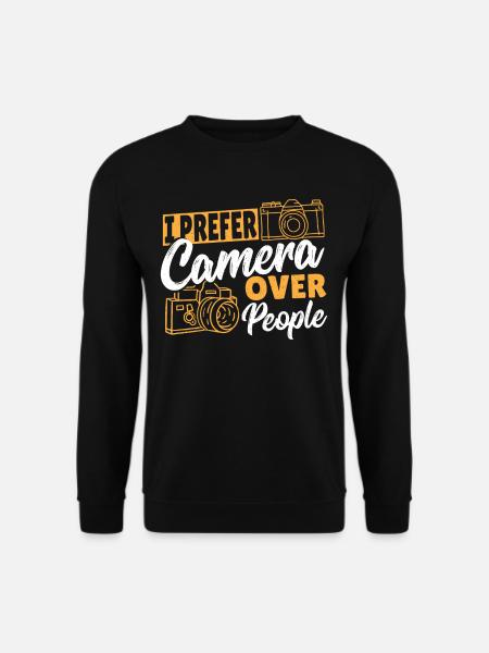 Fotograf Fotografieren Fotografie-Liebhaber - Unisex Pullover - Schwarz