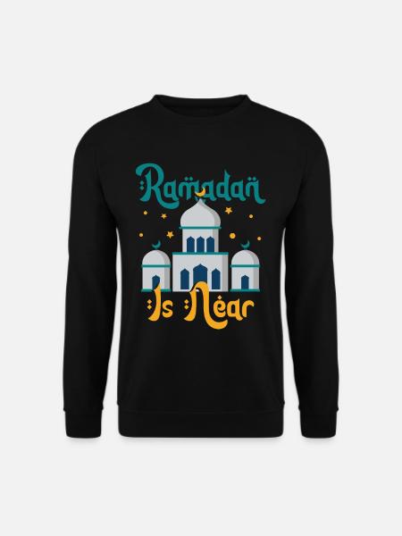 Ramadan Ramadan Moubarak Ramazan islamique - Sweat-shirt Unisexe - noir