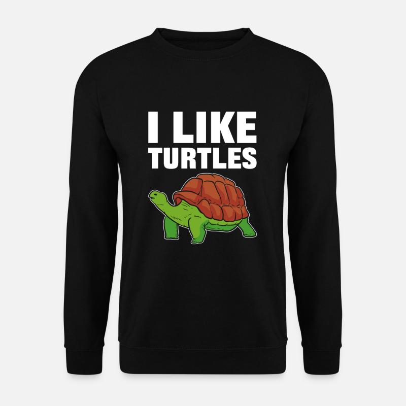 J’aime Turtles Sea Turtle - Sweat-shirt Unisexe - noir
