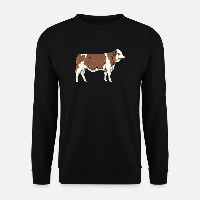 Fleckvieh I - Unisex Sweatshirt - black