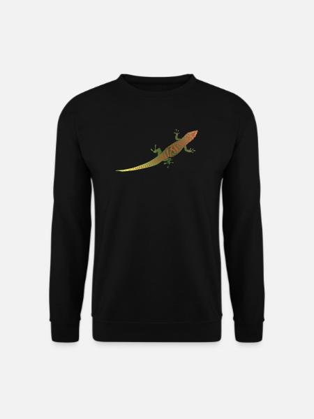 Madagaskar Taggecko I Reptilien Motiv für - Unisex Pullover - Schwarz