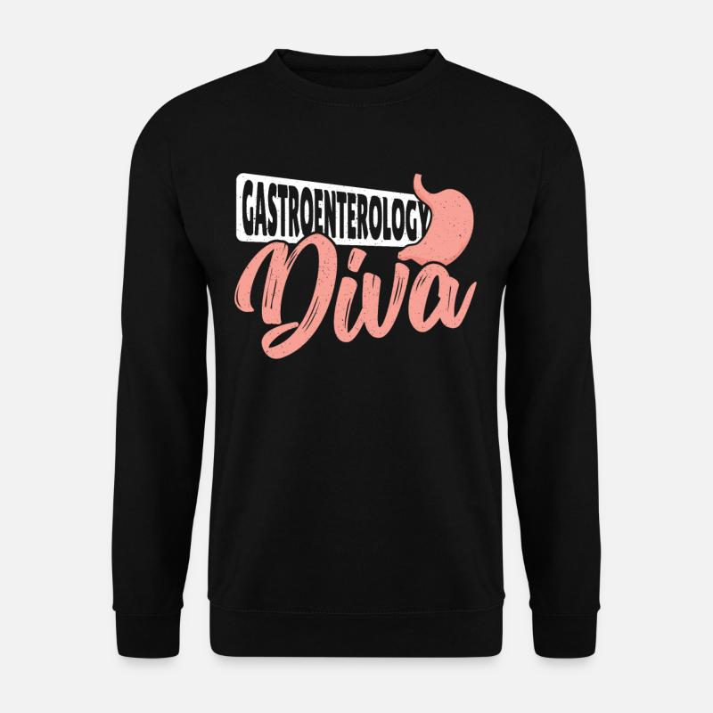Gastroenterology Diva Gastroenterologist - Unisex Sweatshirt - black