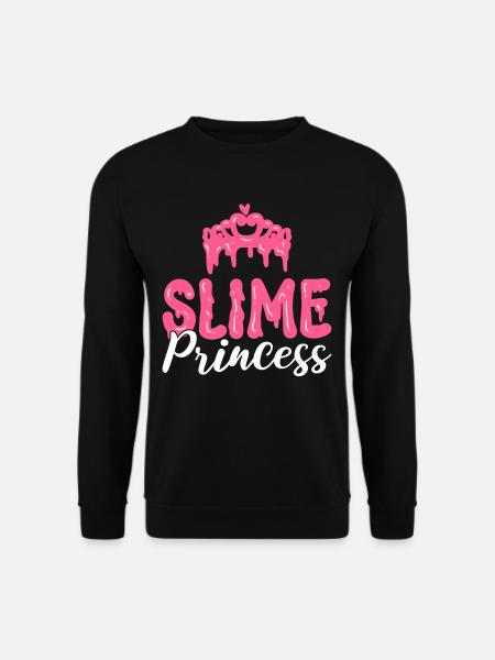 Schleim-Prinzessin - Unisex Pullover - Schwarz