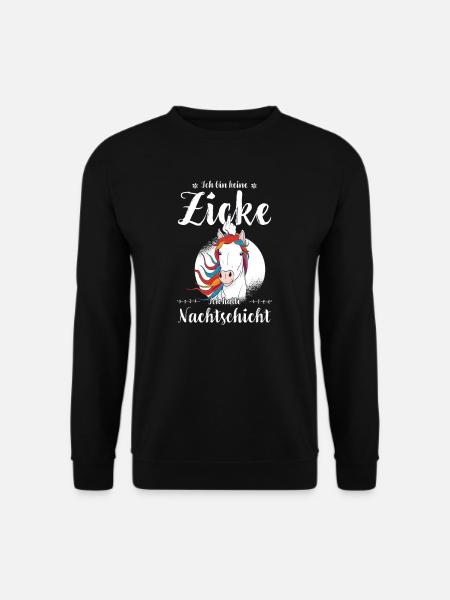 Krankenschwester I Nachteule im Nachtdienst für - Unisex Pullover - Schwarz