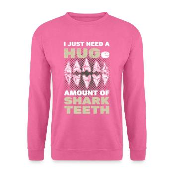 Ich brauche einfach eine riesige Menge an - Unisex Pullover - Pink - Vorne