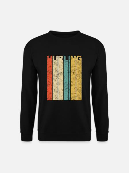 Hurling Irish Sport Team Gaelic Football Vintage - Unisex Pullover - Schwarz