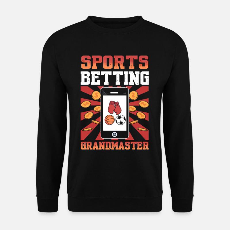 Sportwetten Grandmaster Sportwetten Parlay Picks - Unisex Pullover - Schwarz