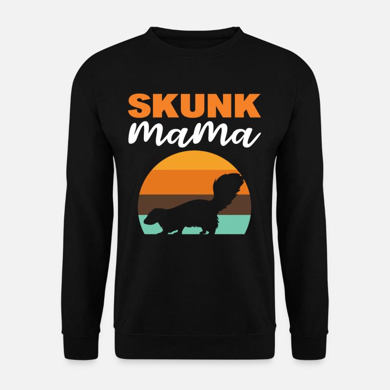 Skunk Mama - Unisex Sweatshirt - black