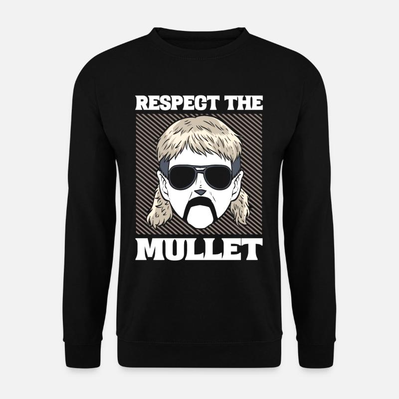 Respect The Mullet - Unisex Sweatshirt - black