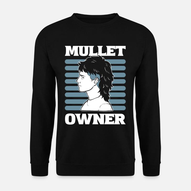 Mullet Propriétaire Coiffure Mullet Pride - Sweat-shirt Unisexe - noir