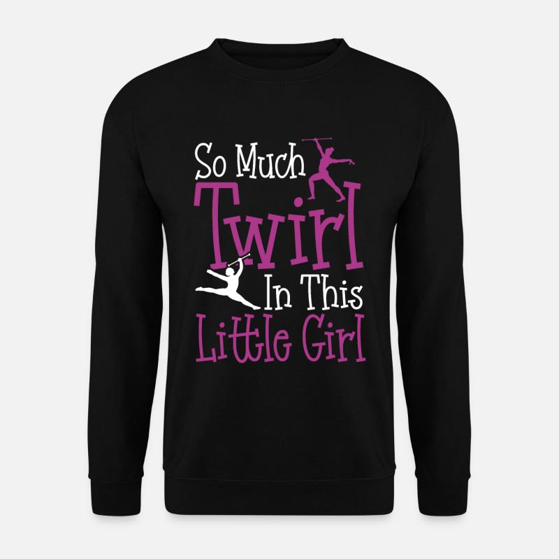 Kunsttänzerin Gymnastik Twirler Twirler Kleider - Unisex Pullover - Schwarz