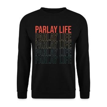 Parlay de paris sportifs Parlay de paris sportifs en direct - Sweat-shirt Unisexe - noir - Devant - Alina (178cm) & Michal (187cm)