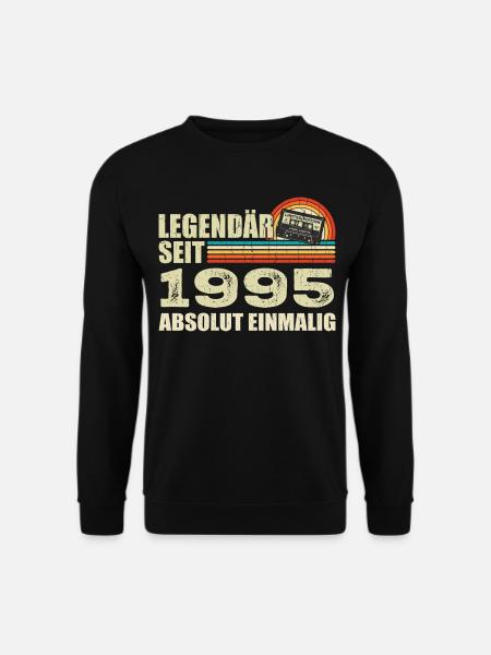 Légendaire depuis 1995 - absolument unique - Sweat-shirt Unisexe - noir