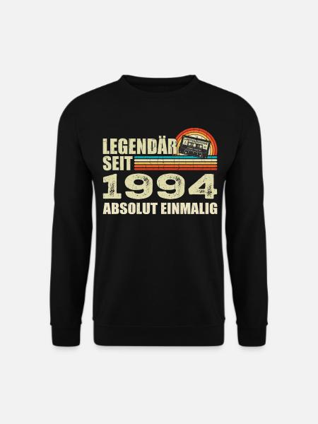 Legendary since 1994 - absolutely unique - Unisex Sweatshirt - black