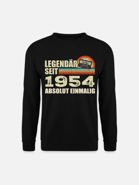Légendaire depuis 1954 - absolument unique - Sweat-shirt Unisexe - noir