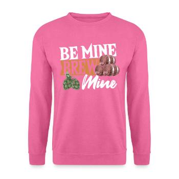 Paare Romantische Brauerei Bier Bierbrauer - Unisex Pullover - Pink - Vorne