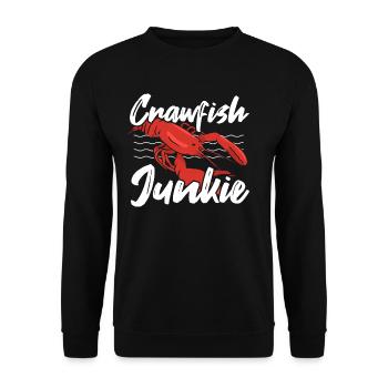 Crayfish Cajun Saison Liebhaber Partei Yabbie - Unisex Pullover - Schwarz - Vorne - Alina (178cm) & Michal (187cm)
