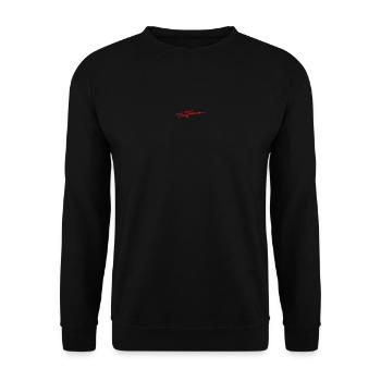 Tina Turner Signature Brodée - Sweat-shirt Unisexe - noir - Devant - Alina (178cm) & Michal (187cm)