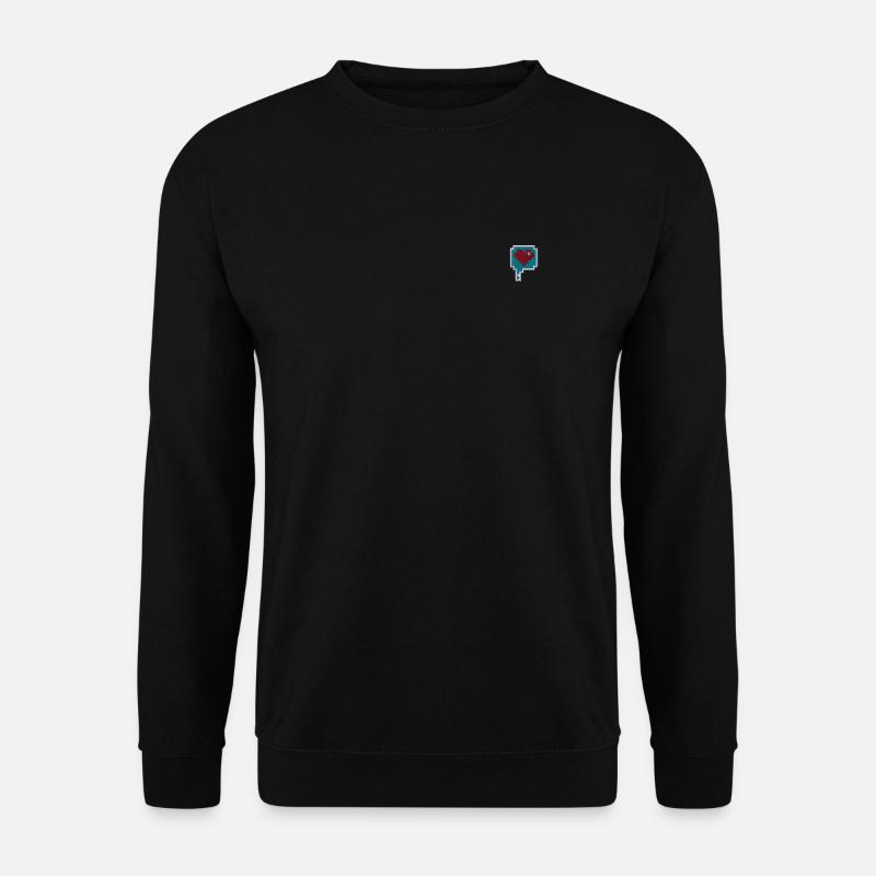 Pixelheart - Unisex Pullover - Schwarz