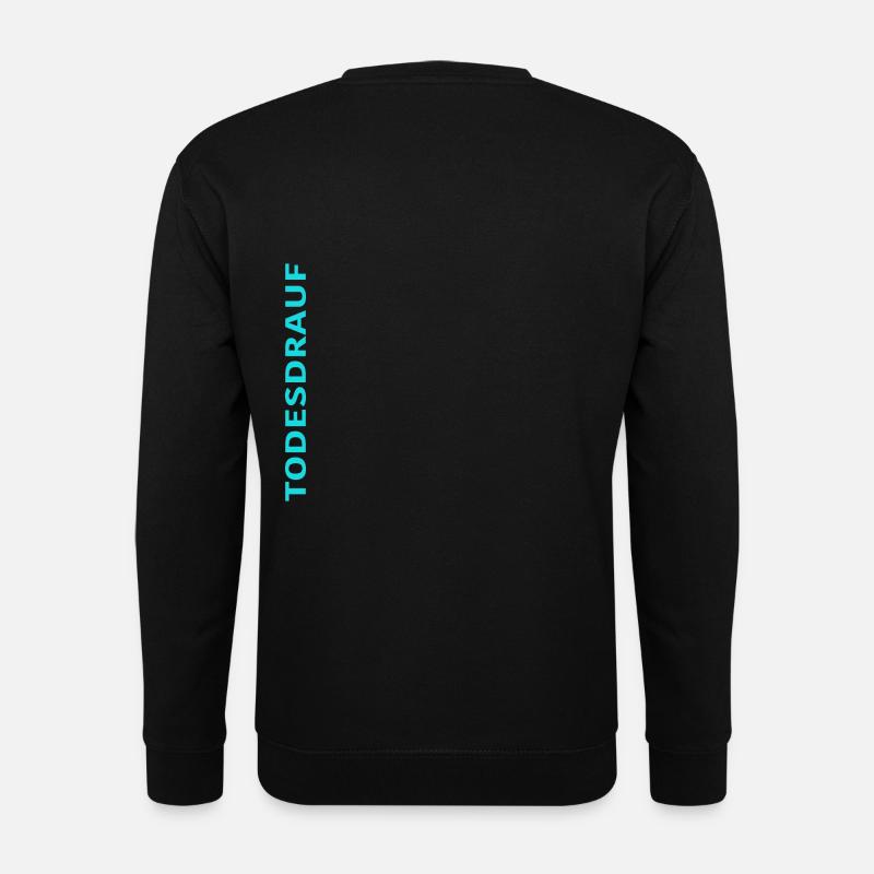 TODESDRAUF HELLBLAU - Unisex Pullover - Schwarz