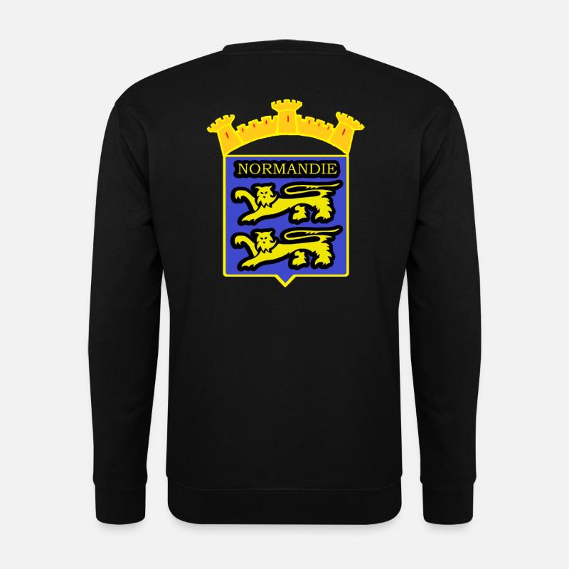 NORMANDY ABZEICHEN - Unisex Pullover - Schwarz