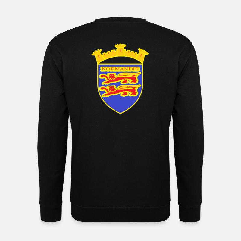 NORMANDY LION - Unisex Sweatshirt - black