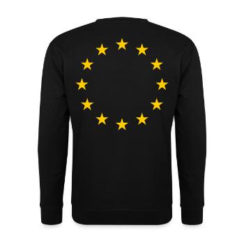 L’Europe - Sweat-shirt Unisexe - noir - Dos - Alina (178cm)