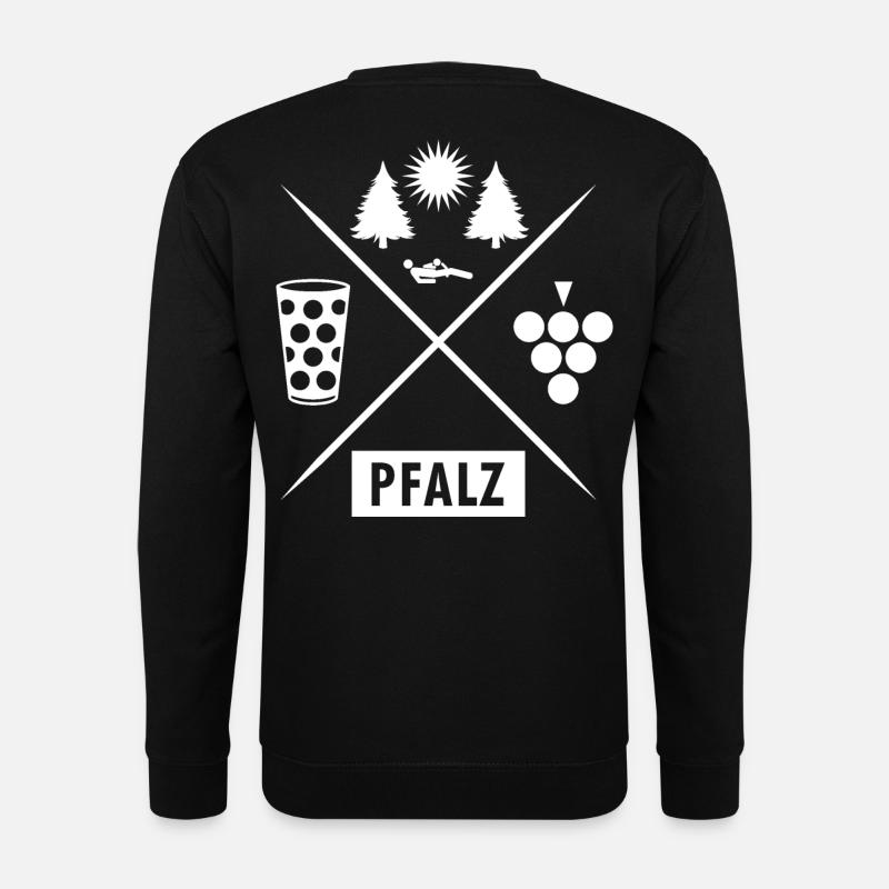 Pfälzer Mundart - Unisex Pullover - Schwarz