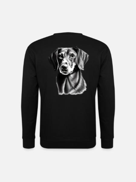 Kurzhaardackel Teckel Dachshund - Unisex Pullover - Schwarz