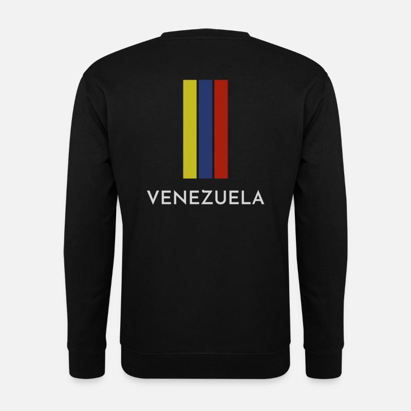 Venezolanische Flagge, Venezolanischer Stolz - Unisex Pullover - Schwarz