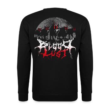 Bloodlust Wolf Pack - Unisex Pullover - Schwarz - Hinten - Alina (178cm)