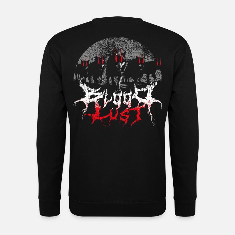 Bloodlust Wolf Pack - Unisex Pullover - Schwarz