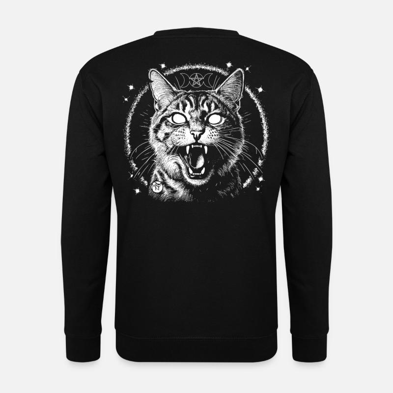 Bewitched Tabby - Unisex Sweatshirt - black