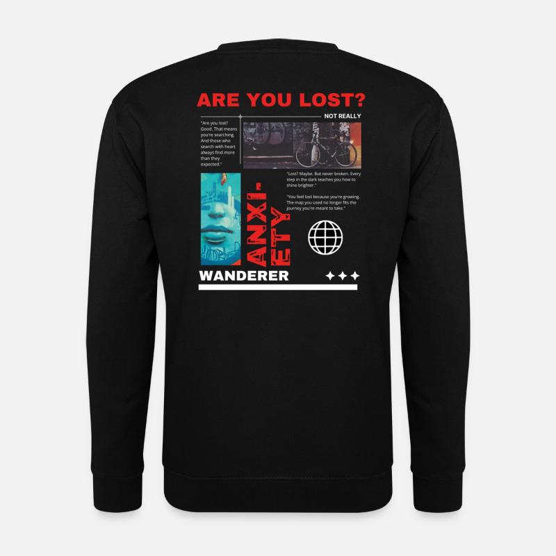 Lost - Unisex Sweatshirt - black