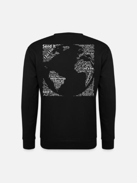 We Cheer For You - White - Unisex Pullover - Schwarz