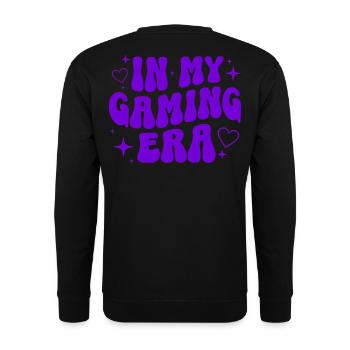 Cadeau de jeu Gamer Jeu vidéo Rétro - Sweat-shirt Unisexe - noir - Dos - Michal (187cm)