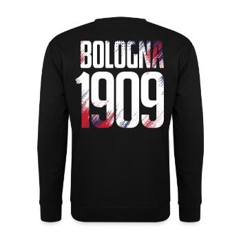 1909 - Unisex Pullover - Schwarz - Hinten - Alina (178cm)