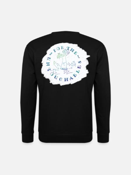SHARKYS OLDHOUSE untouchables - Unisex Sweatshirt - black