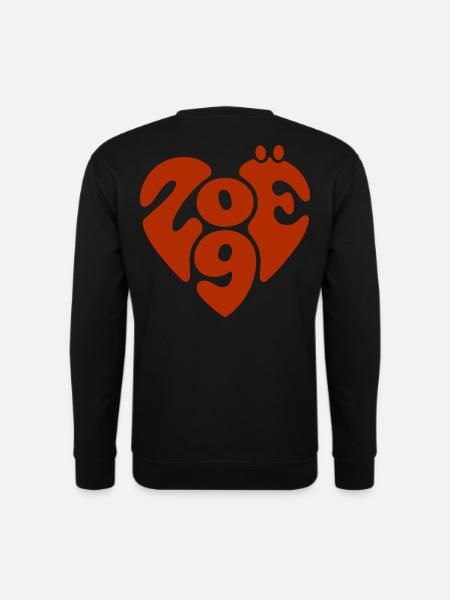 Zoe_9_v01 - Unisex Sweatshirt - black