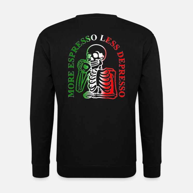 Espresso - Unisex Sweatshirt - black