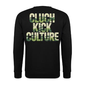 Clutch Kick Shirt for JDM Drift Fans - Unisex Sweatshirt - black - Back - Alina (178cm)