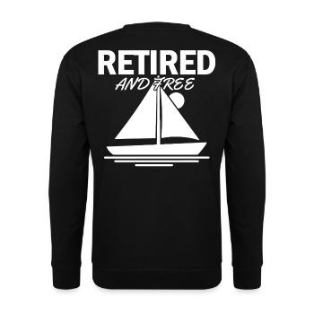 Voilier pour pensionnaires - Sweat-shirt Unisexe - noir - Dos - Alina (178cm)