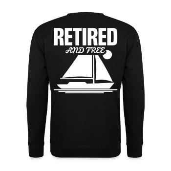 Voilier pour pensionnaires - Sweat-shirt Unisexe - noir - Dos - Alina (178cm)