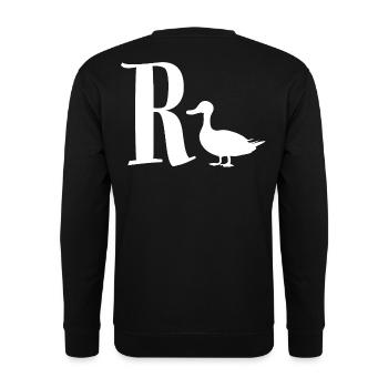 Retirement Humor - Unisex Sweatshirt - black - Back - Alina (178cm)